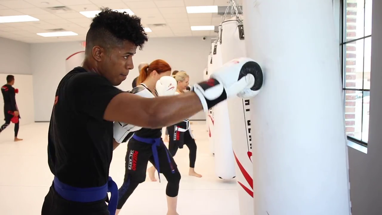 Martial arts warm-up at Campuzano Martial Arts